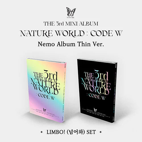 NATURE - NATURE WORLD : CODE W (NEMO ALBUM THIN VER.) ✅