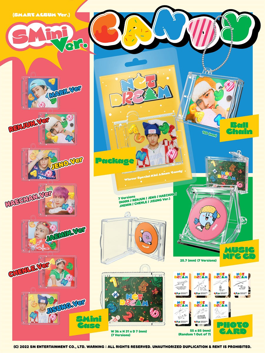 NCT DREAM - WINTER SPECIAL ALBUM CANDY (SMINI VER.) ✅