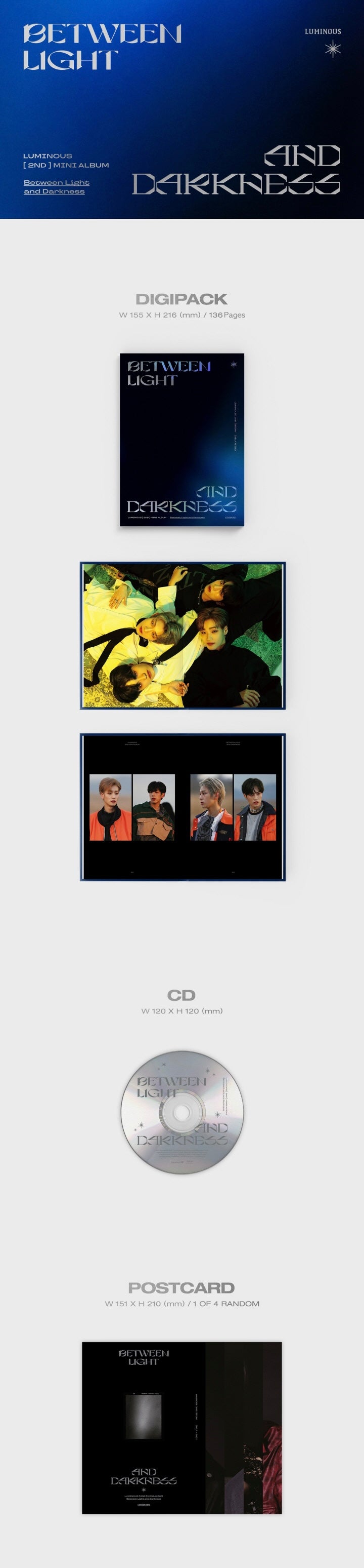 LUMINOUS - 2ND MINI ALBUM SELF N EGO ✅