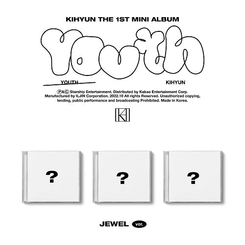 KIHYUN - YOUTH (JEWEL VER.) 
