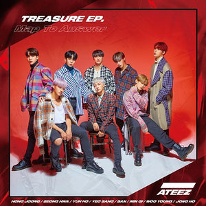 [JP] ATEEZ - TREASURE EP. MAP TO ANSWER (TYPE Z) ✅
