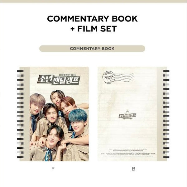 NCT DREAM - COMMENTARY BOOK+FILM SET - NCT DREAM 'BOYS MENTAL CAMP'