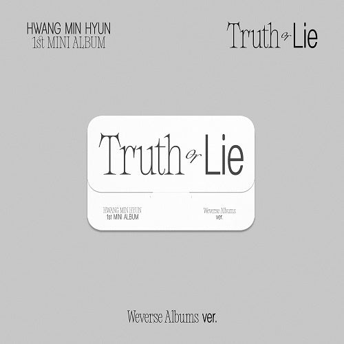 HWANG MIN HYUN - TRUTH OR LIE (WEVERSE ALBUMS)