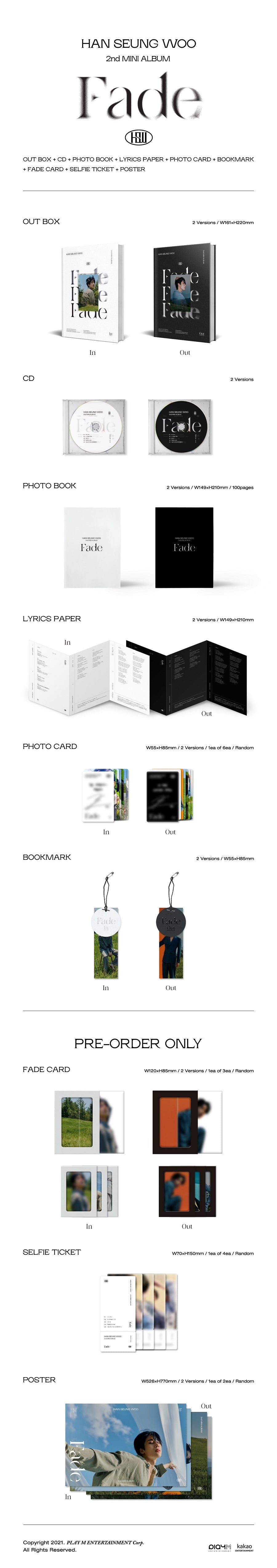 HAN SEUNG WOO - FADE ✅
