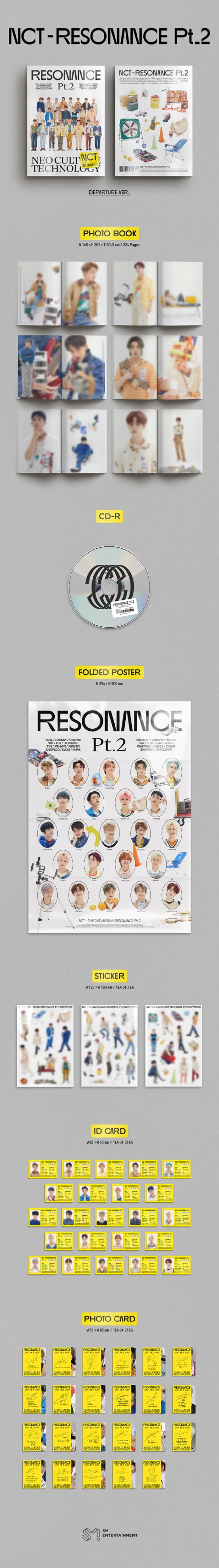 NCT - 2ND ALBUM RESONANCE PT.2 (DEPARTURE VER.) ✅