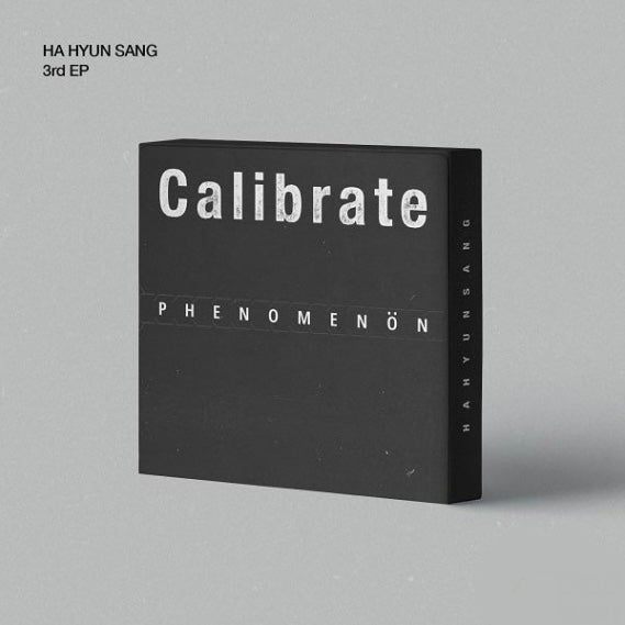 HA HYUN SANG - 3RD EP CALIBRATE