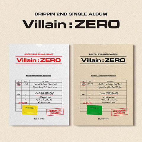 DRIPPIN - 2ND SINGLE ALBUM VILLAIN ZERO ✅