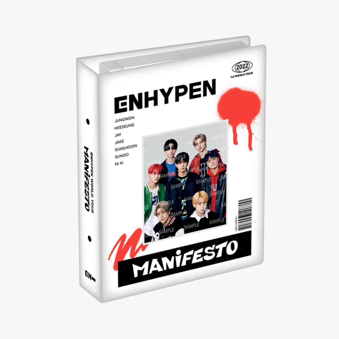 ENHYPEN - WORLD TOUR MANIFESTO (PHOTO CARD BINDER) ✅