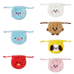 BT21 - BABY BOUCLE STRING POUCH ✅