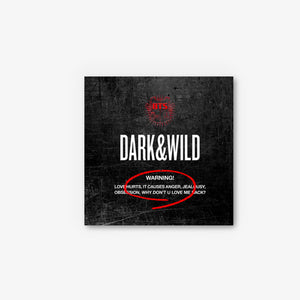 BTS - 1ST ALBUM DARK & WILD ✅