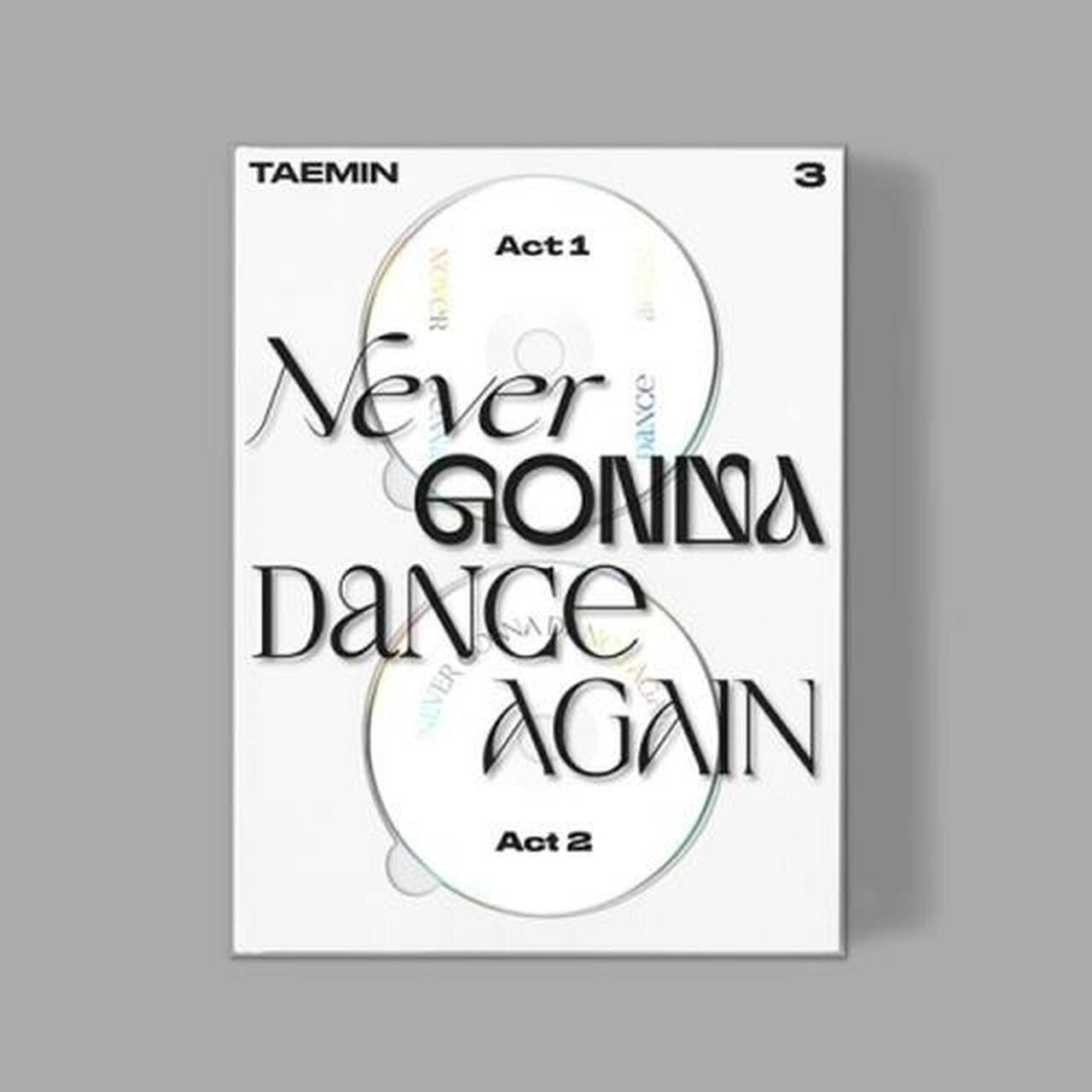 TAEMIN - 3RD ALBUM NEVER GONNA DANCE AGAIN (EXTENDED VER.) ✅