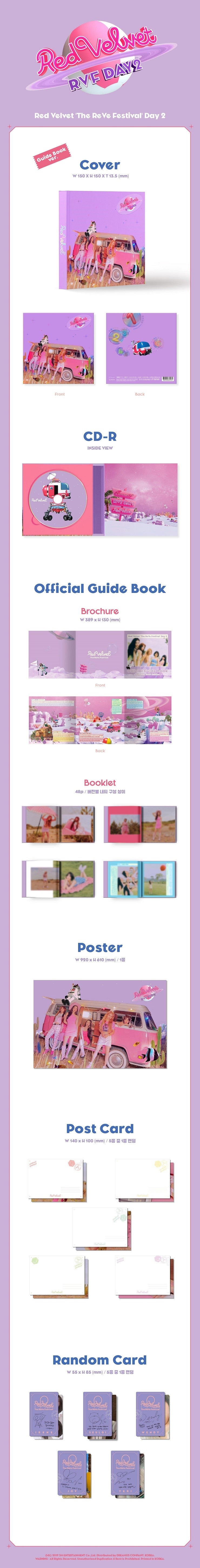 RED VELVET - THE REVE FESTIVAL DAY 2 (GUIDE BOOK VER.) ✅