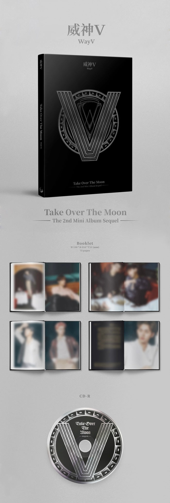 WAYV - 2ND MINI ALBUM SEQUEL TAKE OVER THE MOON ✅