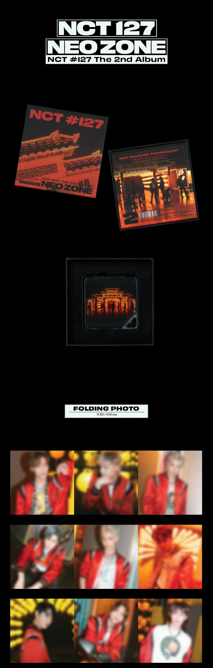 NCT 127 - 2ND ALBUM NCT 127 NEO ZONE KIT ALBUM ✅