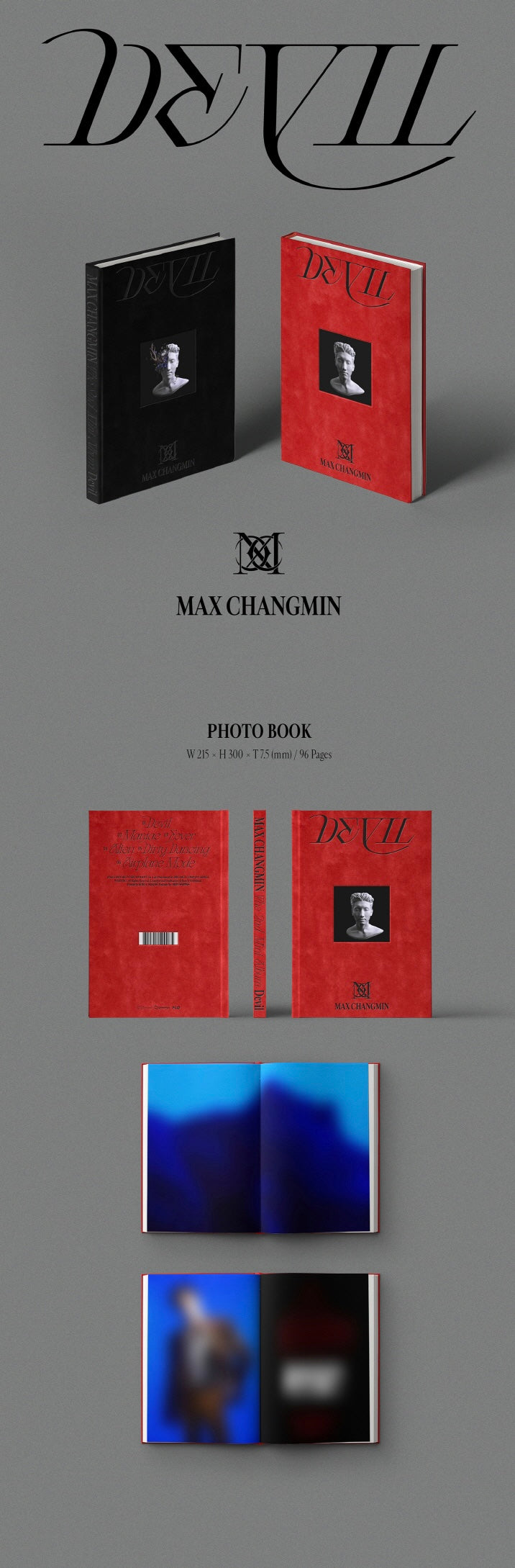 MAX - 2ND MINI ALBUM DEVIL 