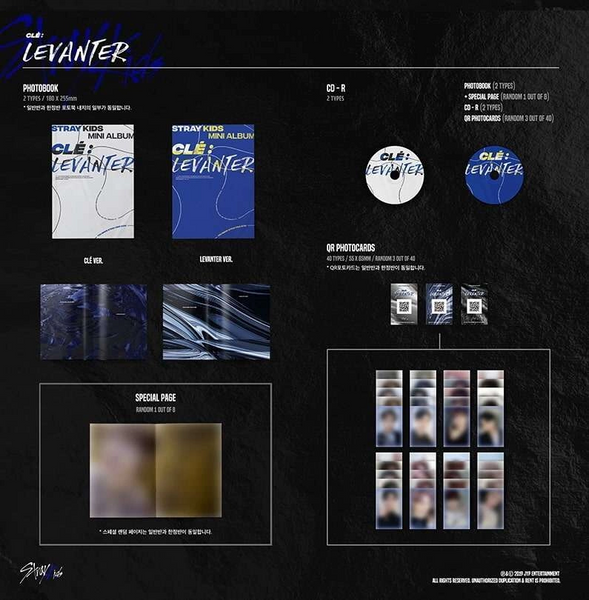 STRAY KIDS - CLE : LEVANTER (NORMAL EDITION) ✅