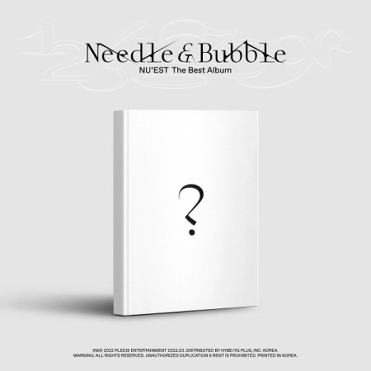NU’EST - THE BEST ALBUM NEEDLE BUBBLE (LIMITED) ✅