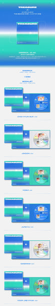TREASURE - 1ST MINI ALBUM THE SECOND STEP : CHAPTER ONE (DIGIPACK VER.) ✅