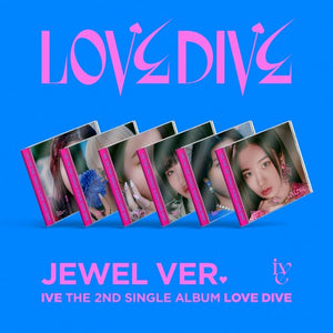 IVE - 2ND SINGLE ALBUM LOVE DIVE (JEWEL VER. - LIMITED) ✅