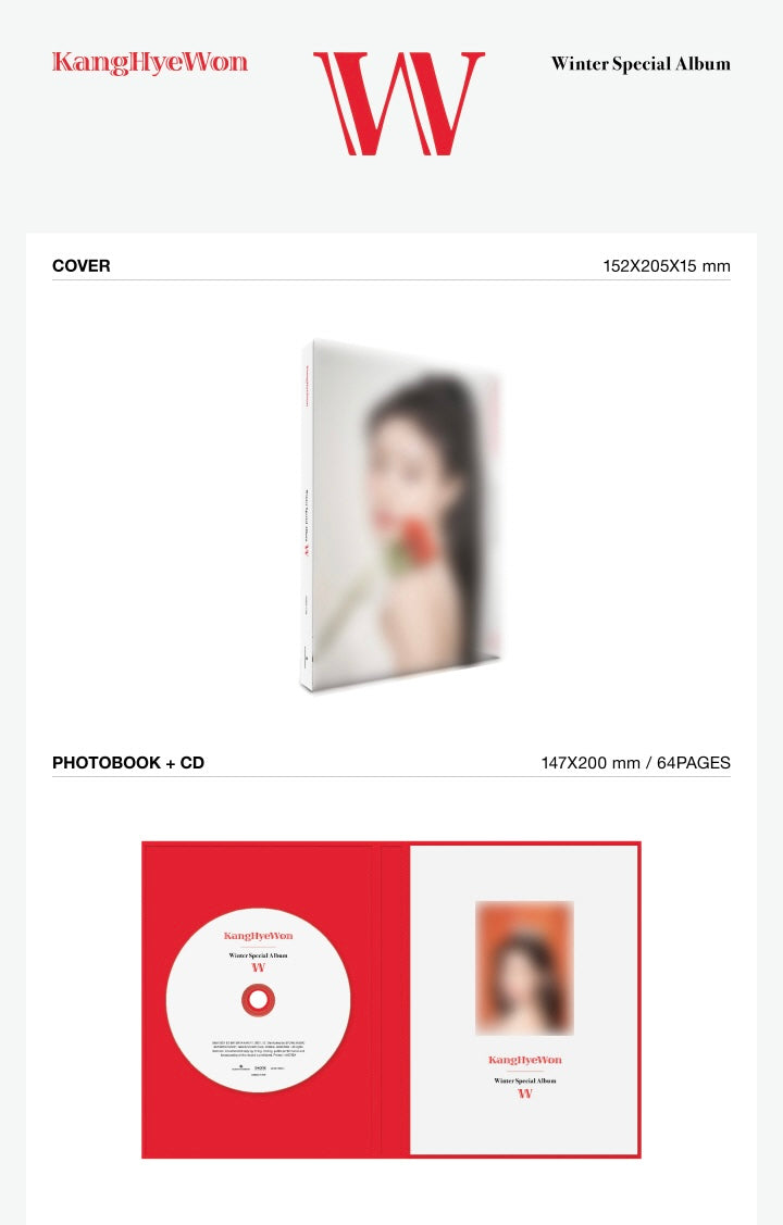 KANG HYE WON - WINTER SPECIAL ALBUM [W] 
