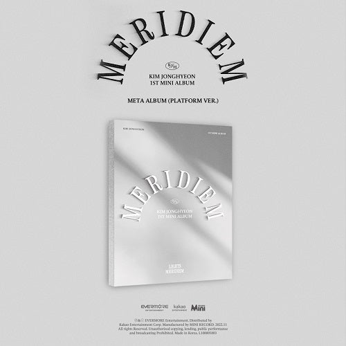 KIM JONG HYEON - MERIDIEM (META ALBUM) 