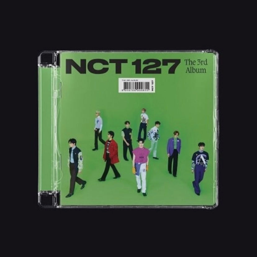 NCT 127 - 3RD ALBUM STICKER (JEWEL CASE VER.) ✅